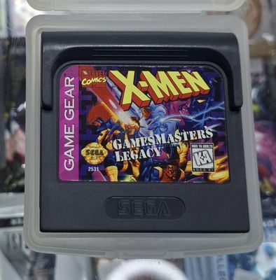 SH X-Men Gamemaster's Legacy Sega Game Gear Cartucho