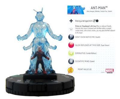 Ant-Man #024 Age of Ultron Marvel Heroclix Marvel: Age of Ultron *Sin Tarjeta*