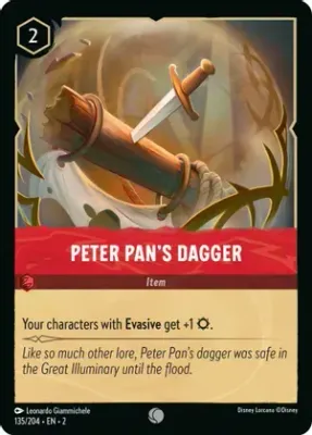 Peter Pan's Dagger - Rise of the Floodborn (2) Rise of the Floodborn Foil