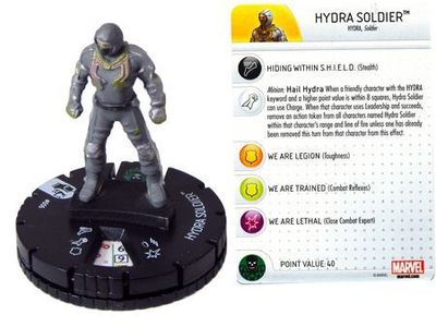 Hydra Soldier #006 Avengers - Age of Ultron Movie Gravity Feed Marvel Heroclix Marvel: Avengers - Age of Ultron Movie Gravity Feed *Sin Tarjeta*