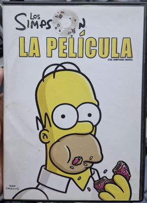 SH14 Los Simpsons La Pelicula DVD Usado Completo