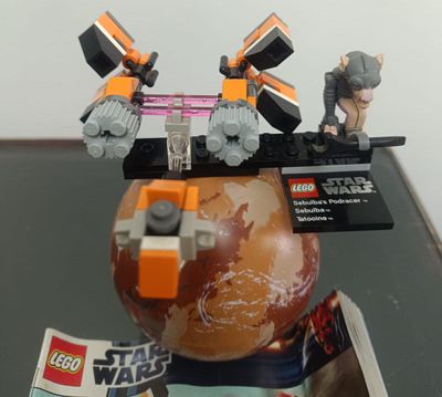SH15 Set LEGO Star Wars 9675: Sebulba's Podracer &amp; Tatooine.