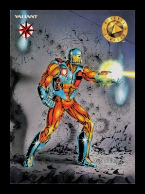 February, No. 1 X-O Manowar 60 Pyramid Trading Card TCG