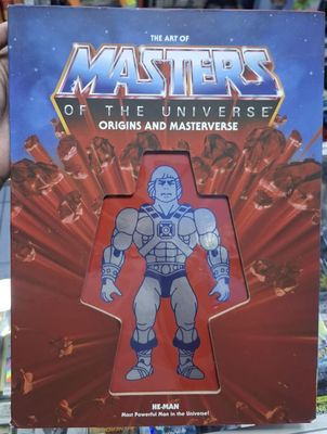 SJ6 The Art of Masters of The Universe Origins and Masterverse Completo Tapa Dura He Man