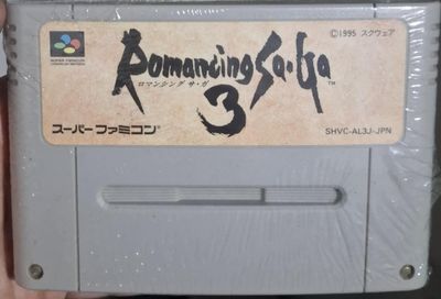 SH1 Romancing Saga 3 Super Famicom Cartucho