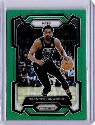 SJ 2023-24 Panini Prizm #84 Spencer Dinwiddie Prizms Green