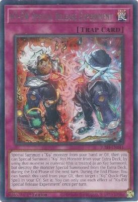 SJ K9-EW Special Release Experiment - JUSH-EN041 - Rare 1st Edition Justice Hunters 1st Edition Singles