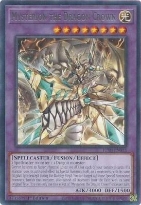 SJ Mysterion the Dragon Crown - JUSH-EN013 - Rare 1st Edition Justice Hunters 1st Edition Singles