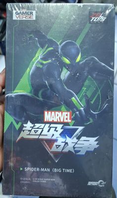 SJ2 Spider Man Figura Big Time Gamer Verse Nuevo Sellado 1/10 Infinite Action