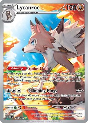 BAF1 Lycanroc - 166/159 - SV09: Journey Together (JTG) SV09: Journey Together (Espanol)