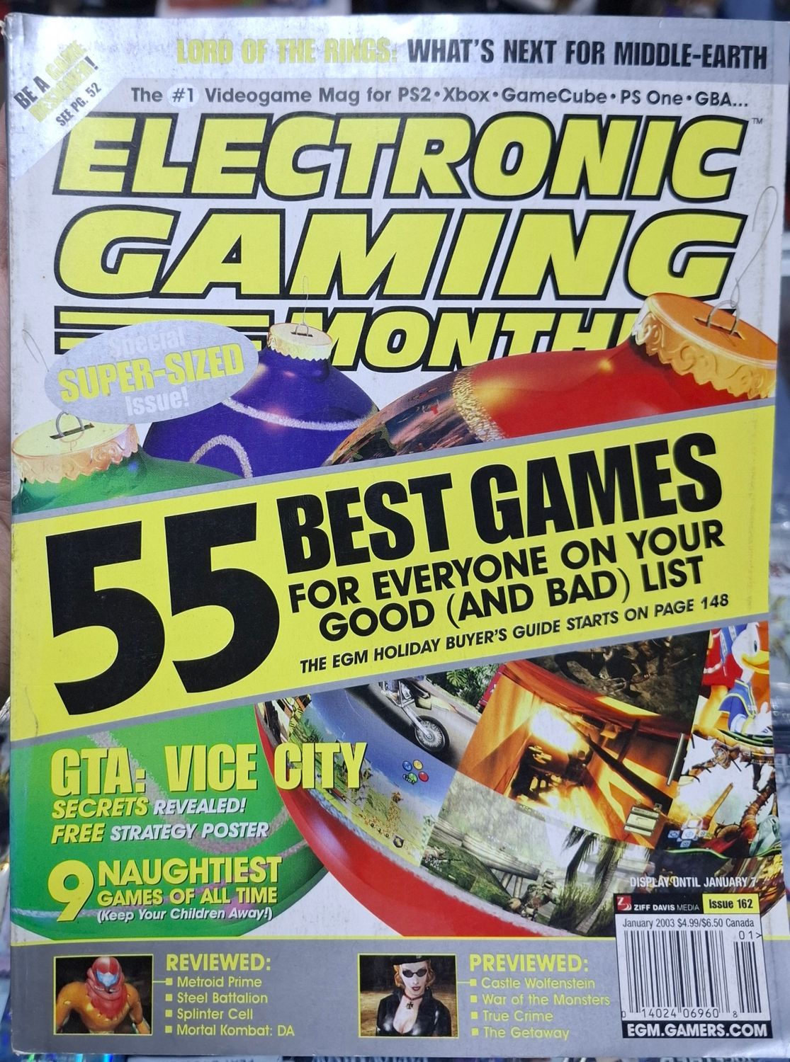 SJ2 Electronic Gaming Monthly Revista Numero 162