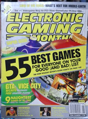 SJ2 Electronic Gaming Monthly Revista Numero 162