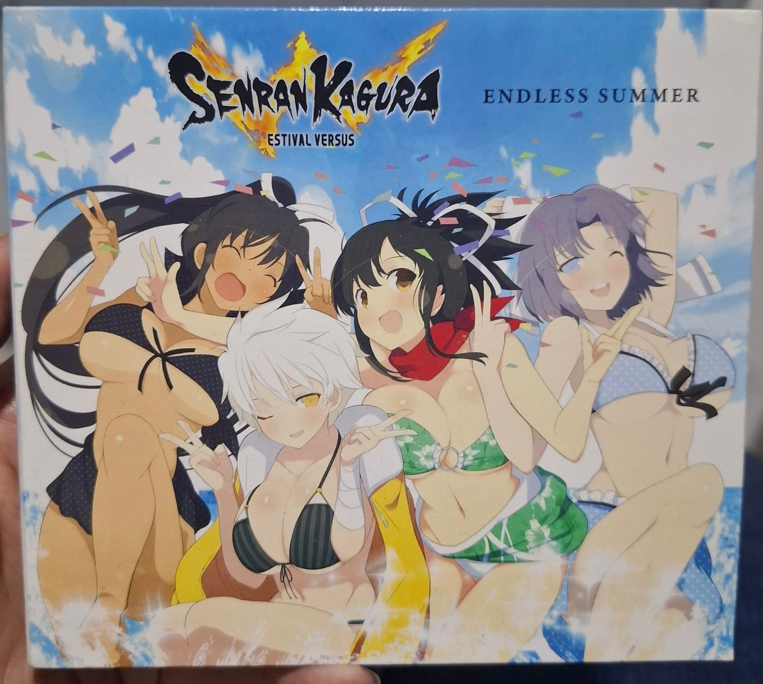 BA35 Senran Kagura Estival Versus OST Usado Completo 2 Discos Endless Summer