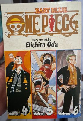 SH20 One Piece Manga Volumen 4 5 6 Ingles
