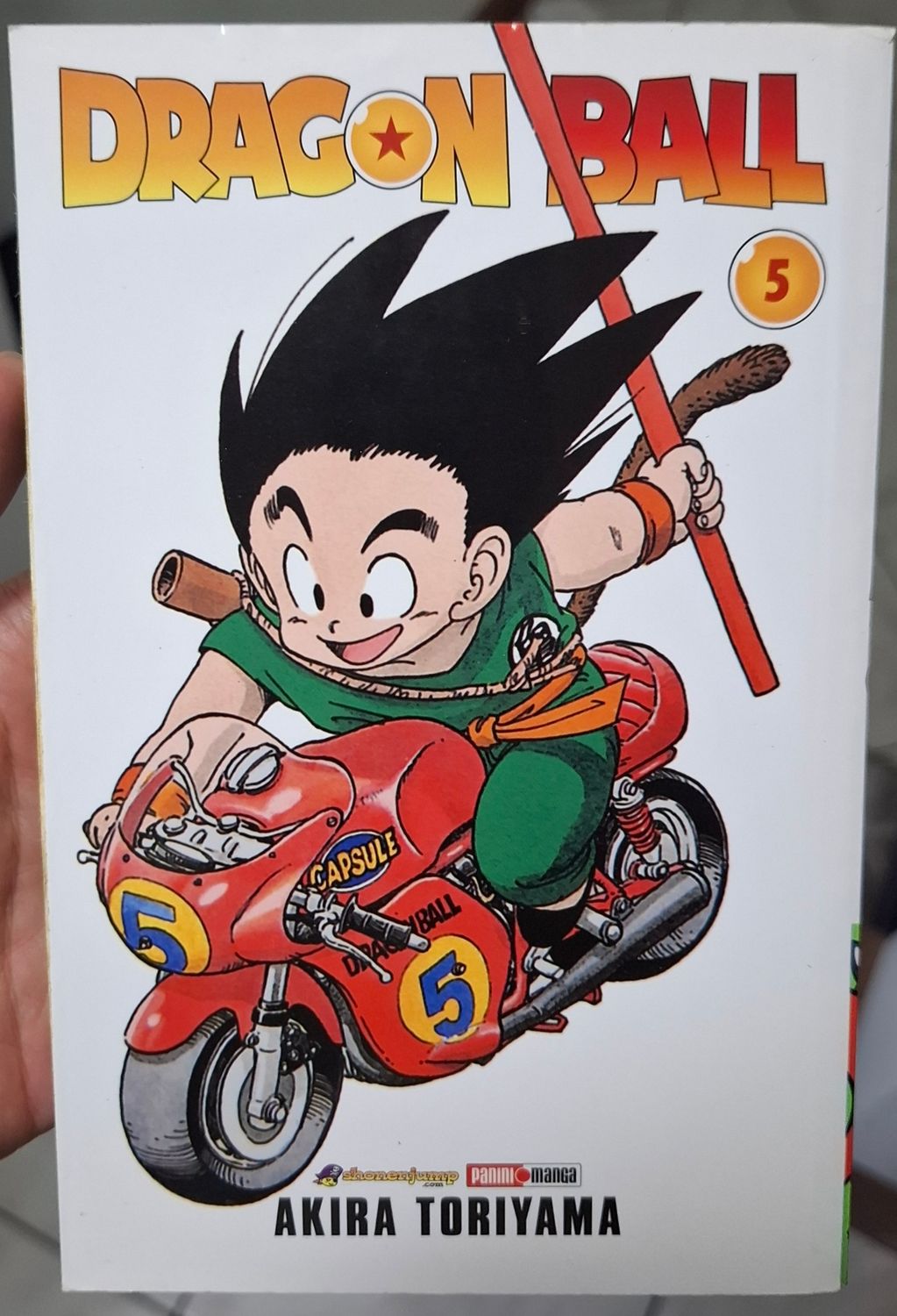 SJ2 Dragon Ball Manga Volumen 5 Espanol Panini