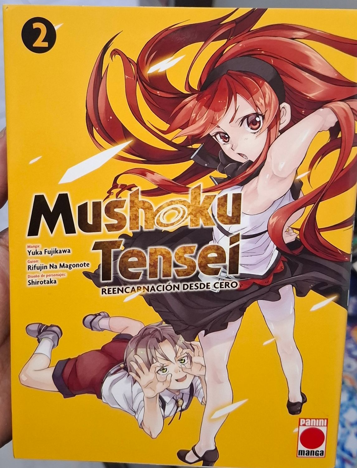 SH1 Mushoku Tensei Manga Volumen 2 Espanol Panini