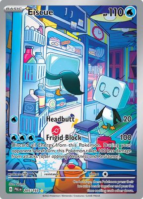 SJ Eiscue - 205/193 - SV02: Paldea Evolved (PAL) SV02: Paldea Evolved