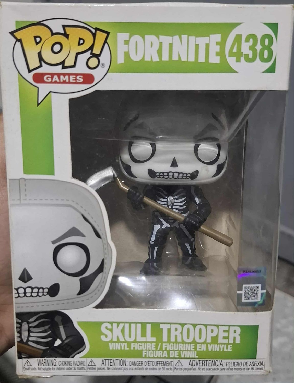 SJ2 Skull Trooper Figura Funko Pop Fortnite Figura