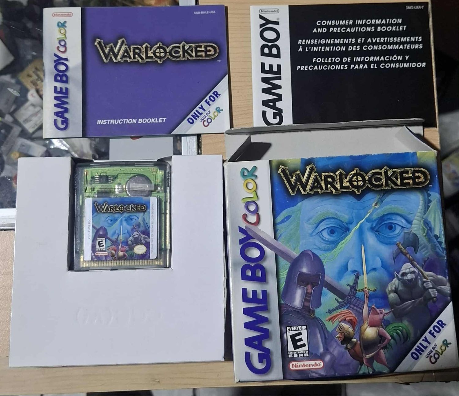 SH1 Warlocked Nintendo Game Boy Color Usado Completo