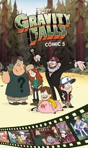 SJ2 Gravity Falls Comics 5 Libro Espanol Usado