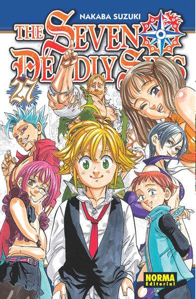 SJ2 The Seven Deadly Sins Manga Volumen 27 Espanol Panini