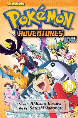 SJ2 Pokemon Adventures Manga Volumen 14 Ingles Gold and Silver