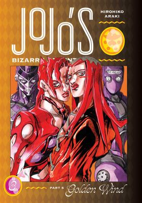 SJ2 Jojos Manga Volumen 3 Part 5 Golden Wind Tapa Dura Ingles