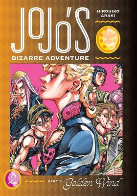 SJ2 Jojos Manga Volumen 2 Part 5 Golden Wind Tapa Dura Ingles