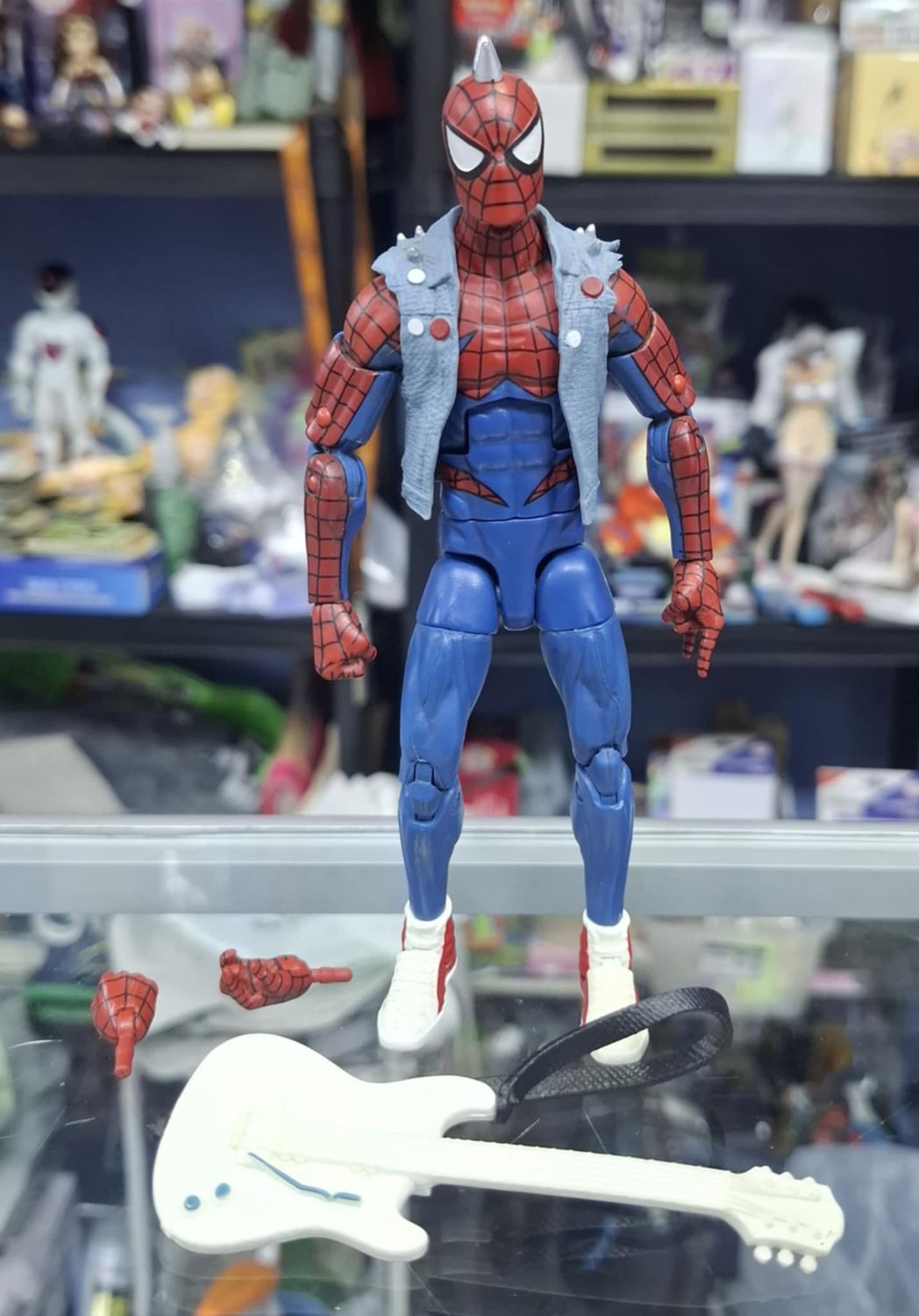 SJ6 Spider Punk Figura Spider Man Figura Marvel Legends