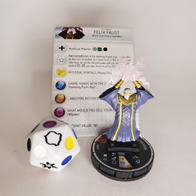 SH1 Felix Faust en Caja Heroclix