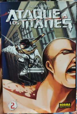 SH1 Ataque de los Titanes Manga Volumen 2 Espanol Norma