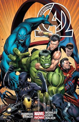 SJ6 New Avengers Comic Tapa Dura Ingles