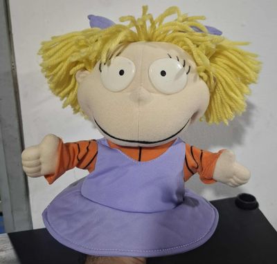 SH1 Angelica Marioneta Rugrats Figura Marioneta 1998 Nickelodeon Viacom