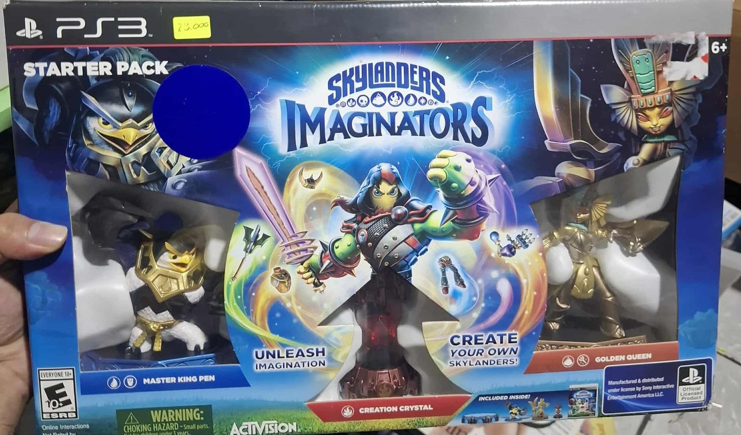 BA36 Skylanders Imaginators Starter Pack Playstation 3 Usado Completo
