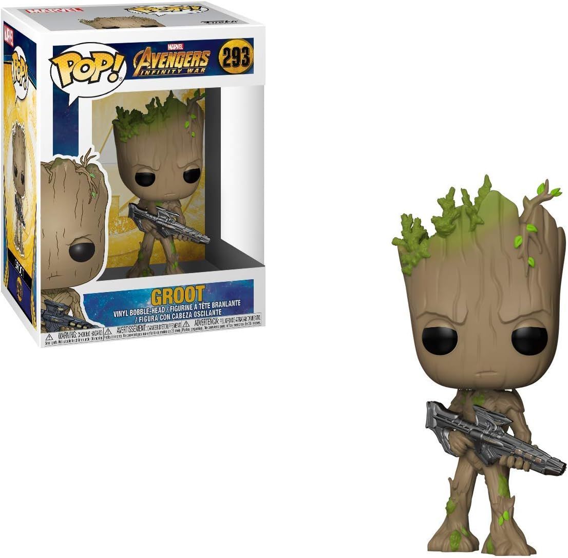 SJ2 Groot Figura Funko Pop 293 Avengers Infinity War