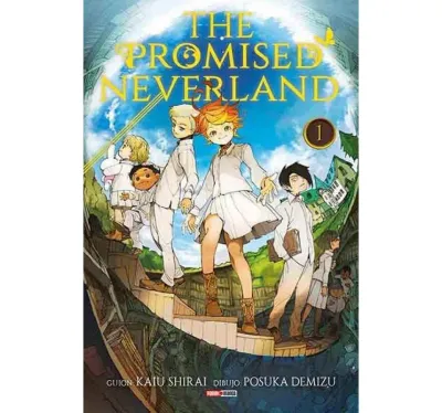 SJ6 The Promised Neverland Manga Volumen 1 Espanol Panini Usado