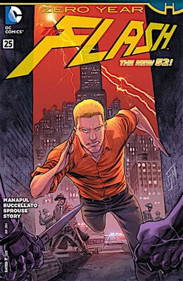SH1 Zero Year The Flash Comic Issue 25 DC Ingles