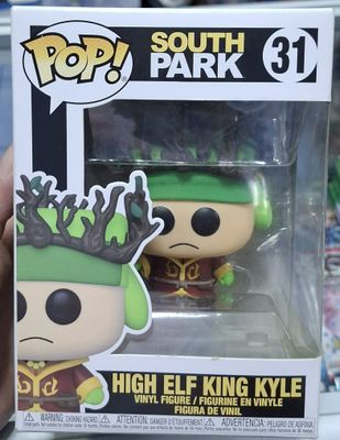 SJ3 High Elf King Kyle Figura Funko Pop South Park Figura