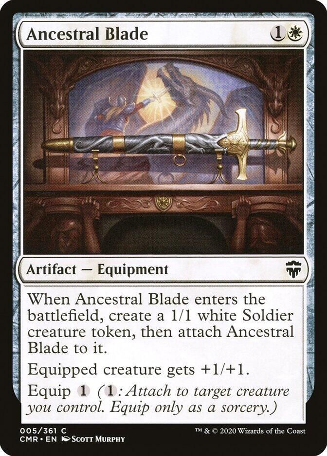 SJ Ancestral Blade 005/361 - Commander Legends Singles