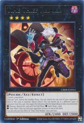 SJ Time Thief Redoer - CRBR-EN014 - Rare 1st Edition Crossover Breakers 1st Edition Singles