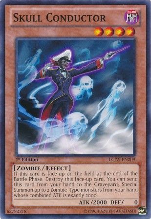 SJ Skull Conductor - LCJW-EN209 - Common Legendary Collection 4: Joey's World [LCJW]