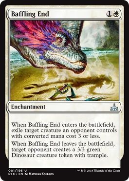 SJ Baffling End 001/196 Rivals of Ixalan Singles