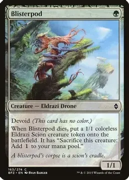 SJ Blisterpod 163/274 - Battle for Zendikar (BFZ)
