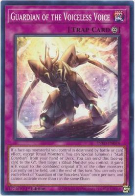 SJ Guardian of the Voiceless Voice - INFO-EN074 - Common 1st Edition The Infinite Forbidden 1st Edition Singles