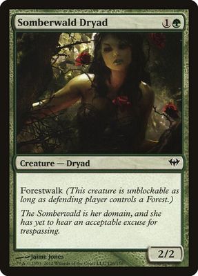 Somberwald Dryad 126/158 - Dark Ascension (DKA)