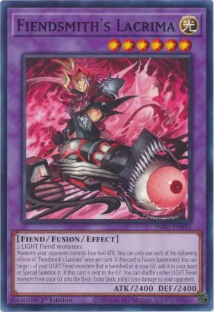 SJ Fiendsmith's Lacrima - INFO-EN035 - Common 1st Edition The Infinite Forbidden 1st Edition Singles
