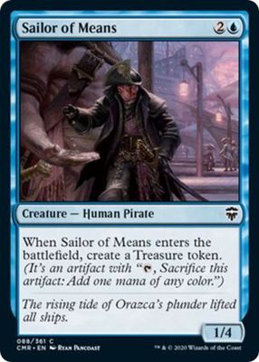 SJ Sailor of Means 088/361 - Commander Legends Singles