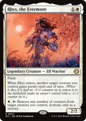 SJ Rhys, the Evermore - Lorwyn Eclipsed (ECL) Lorwyn Eclipsed