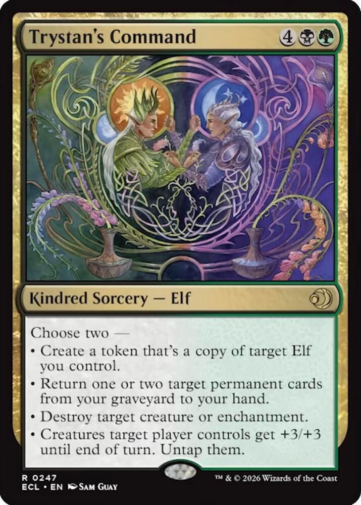 SJ Trystan's Command - Lorwyn Eclipsed (ECL) Lorwyn Eclipsed