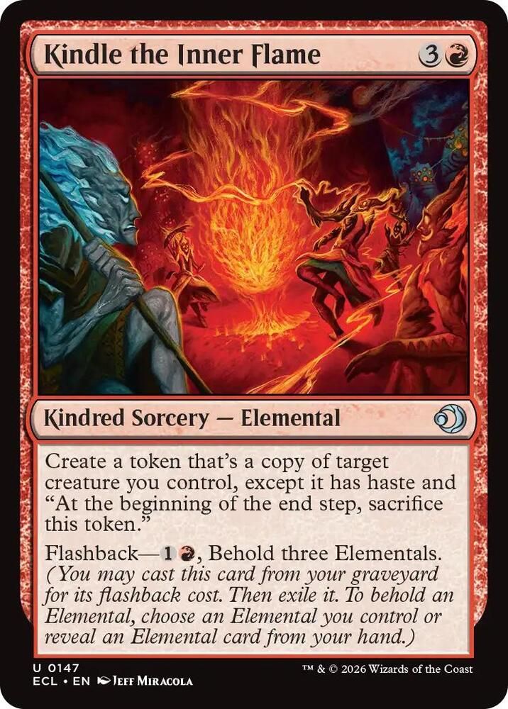 SJ Kindle the Inner Flame - Lorwyn Eclipsed (ECL) Lorwyn Eclipsed